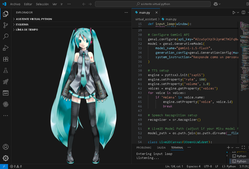 Asistente Virtual Python